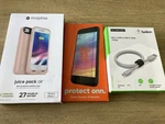 Mophie Iphone 7/8/SE 2020 Juice Pack Battery Case - Rose Gold & Extras All New. Fixed Price $48.95.
