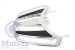 Chrome Stamped Steel Luggage Rack For Victory Cross Country Road Magnum Backrest. Fixed Price $149.00.