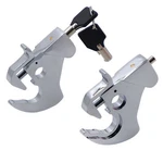 Sissy Bar Luggage Rack Detachable Locking Latch Kit For Harley Touring Softail. Fixed Price $44.99.