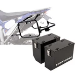 Tusk Aluminum Panniers With Racks V2 Large Black For Yamaha WR250R 2008. Fixed Price $609.47.