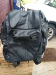 Carroll Companies Expandable Sissy Bar Duffle Bag Rain Cover Backpack 19. Fixed Price $64.95.