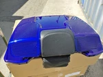 97-13 Cobalt Blue Dual 6X9 Speaker Lid For Harley Razor Chopped King Tour Pak. Fixed Price $369.00.