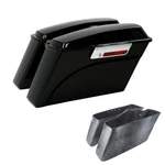 Tcmt Hard Saddle Bags Trunk W/lid & Latch Key For 94-13 Harley Touring Road King. Fixed Price $184.80.