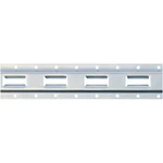 Erickson Vertical E-track 4' 6000 Lb 19146. Fixed Price $28.73.