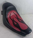 Danny Gray For Harley 00-07 Fxstd Red/black Flames Weekday Solo Seat 20-701DS02. Fixed Price $384.75.