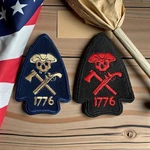 1776 Patriot American Morale Arrowhead Embroidery Patch Multi Sizes 2.75" - 4". Fixed Price $8.00.