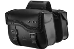 New Kemimoto Motorcycle Saddlebags 30L Pu Leather Luggage Pair. Fixed Price $90.00.