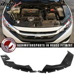 Fits 16-20 Honda Civic 10TH Gen Engine Bay Hole Cover Long Version Side Panel. Fixed Price $29.99.
