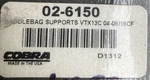 Cobra 02-6150 Saddlebag Supports, Chrome #1858. Fixed Price $49.99.