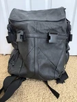 Carroll Leather Bag Road Sissy Bar Backpack Motorcycle Biker Expands. Fixed Price $59.75.