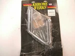 Krome Werks Chrome Soft Saddlebag Mounts Supports Fsxt 06-10 Closeout. Fixed Price $25.00.