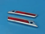 Harley-davidson 14-23 Oem Chrome Saddlebag Hinge Covers 90200448 90200449. Fixed Price $31.99.