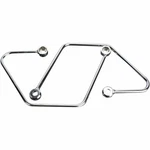 Cobra Saddlebag Supports Chrome Motorcycle Street Bike 02-6118 3501-0014. Fixed Price $99.86.