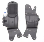 Saddlemen 3501-0715 Cruisn Deluxe Saddlebag Guard Set For Harley-davidson. Fixed Price $87.10.