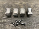 1988-2007 EX250 Ninja Kawasaki Oem Rear Rope Hooks X4 53045-1051. Fixed Price $29.99.