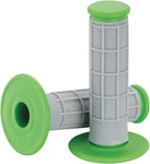 Moose Racing Qualifier Grips Green Half Waffle #0630-1832. Fixed Price $13.69.