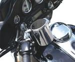 Rivco Chrome Rider Drink Cup Holder Front Harley Touring Softail Indian Chief. Fixed Price $49.95.