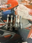 2003 Harley-davidson Softail Saddlebag Bolts Hanger Studs (4). Fixed Price $44.95.
