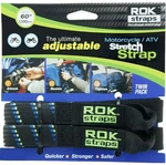 Rok Straps Adjustable Motorcycle/atv Stretch Twin Pack 60" Length. Fixed Price $29.99.