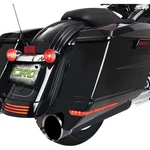 Ciro Saddlebag Extensions '14-'21 Black 40111. Fixed Price $424.99.