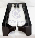 Black Cherry 4" Cvo Saddlebag Extensions For Harley Hd Touring Flhr Fltr Flhx. Fixed Price $199.00.