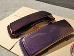 Black Cherry Dual 6 X Speaker Lids For Harley Touring Saddlebags 1994-2013. Fixed Price $219.00.