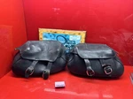 Harley Deuce Leather Saddlebags Genuine Oem Softail Fxstd Pair. Fixed Price $485.00.