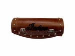 Universal Indian Motorbike Front Side Genuine Leather Tool Bag Brown. Fixed Price $80.91.