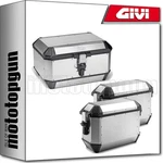 Trekker Alaska Alu Top + Side Cases 128 Lt Givi Kawasaki Versys 650 2009. Fixed Price $1385.97.