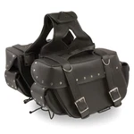 Milwaukee Leather 574 Large Zip-off Pvc Throw Over Riveted Motorcycle Saddlebags. Fixed Price $139.99.