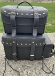 Motorcycle Touring Set Backrest Luggage Bags -universal Fit Harley Davidson. Fixed Price $39.99.
