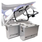 Tusk Aluminum Panniers With Racks V2 Medium Silver For Yamaha WR250R. Fixed Price $587.27.