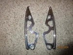Harley Davidson Chrome Touring Saddlebag Support Bracket Inserts Bagger Dresser. Fixed Price $29.99.