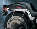 Drag Specialties Chrome Saddlebag Support Brackets DS-110846. Fixed Price $103.83.