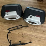 Buell XB12X Ulysses Hard Saddlebags Side Cases With Key & Mounting Frame. Fixed Price $275.00.