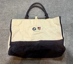 Bmw Large Canvas Beach Tote Carryall Bag. Fixed Price $15.00.