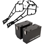 Tusk Aluminum Panniers With Racks V2 Large Black For Ktm 690 Enduro 2008. Fixed Price $647.22.