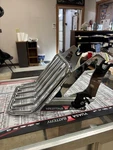 Oem 09-25 Genuine Harley Two Up Touring Detachable Chrome Luggage Rack. Fixed Price $90.00.