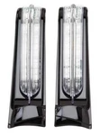 Ciro Led Light Filler Panels '14-UP Harley-davidson Ultra, Road King 40003 Black. Fixed Price $339.99.