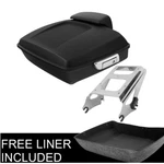 Matte Chopped Trunk Up Rack Fit For Harley Tour Pack Road Glide 2009-2013. Fixed Price $239.99.