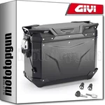Givi Monokey Cam-side Trk Obk Evo Black 37 Lt Right Suitcase. Fixed Price $503.32.