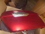 New Oem 99-13 Yamaha XVZ1300 Royal Star Tour Deluxe Lh Saddlebag 4X7-Y2843-3G-P5. Fixed Price $840.00.