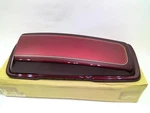 Nos Genuine Harley Crimson Candy Red Sunglo Left Saddlebag Lid 90626-08CPR. Fixed Price $184.50.