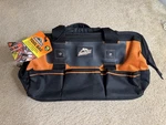 Armor All 14 Tool Bag Heavy Duty Plastic Base W/5 Exterior Pockets -new. Fixed Price $24.24.