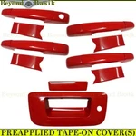 2007-2013 Chevy Silverado 4 Door Handle Covers+tailgate W/kh WA9260 Victory Red. Fixed Price $76.87.