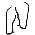 Drag Specialties Saddlebag Support Brackets Black '09-'13 Flt 3501-1975. Fixed Price $340.15.