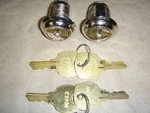 Harley Davidson Flhtc 85-91 Saddlebag 2 Kits 53588-85 Flat Keyed Alike Oem Copy. Fixed Price $45.99.