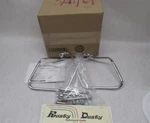 Harley Davidson Genuine Nos Chrome Saddlebag Support Kit Dyna Fxd 08+ 91017-10. Fixed Price $299.99.