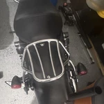 Harley Davidson Sportster Xl Detachable Solo Luggage Rack. Fixed Price $90.00.