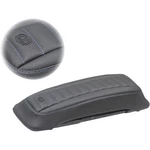 Mustang Saddlebag Lid Cover - Deluxe Black/sky Blue Motorcycle Street 77637SB. Fixed Price $146.97.
